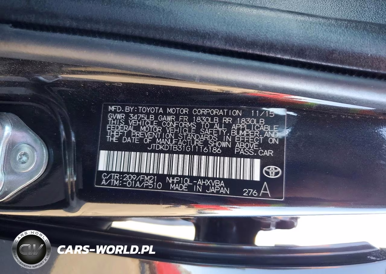 2016 Toyota Prius C Persona Special Edition VIN:JTDKDTB31G1116186 - 14