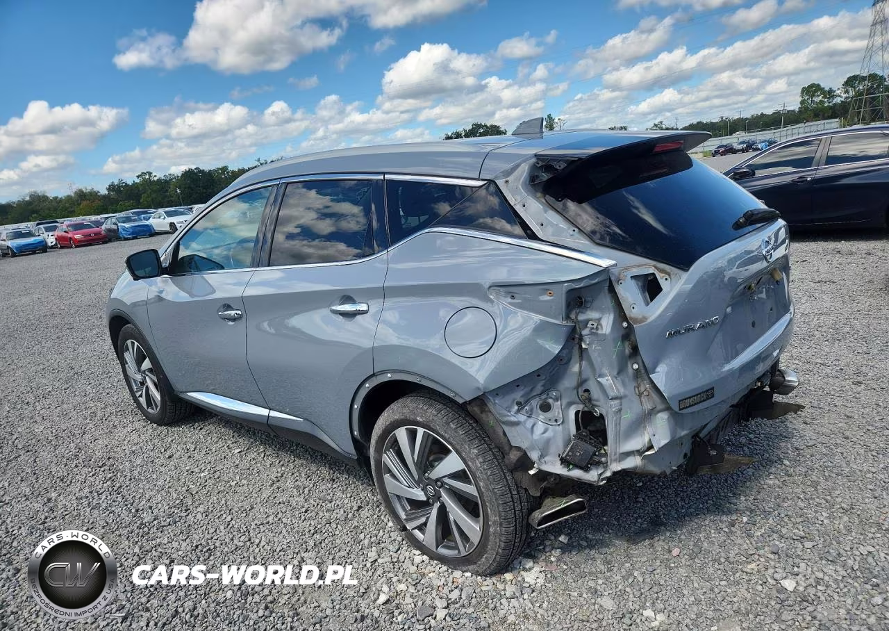 2021 Nissan Murano Sl VIN:5N1AZ2CS6MC137527 - 2