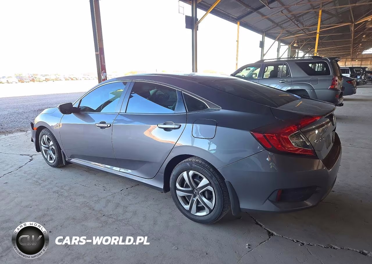 2017 Honda Civic Lx VIN:19XFC2F57HE000550 - 2