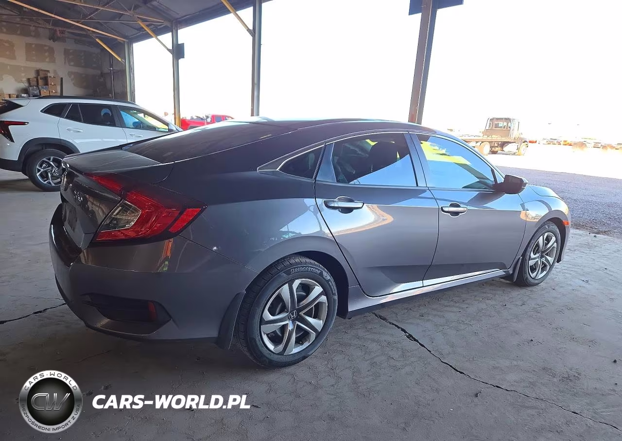 2017 Honda Civic Lx VIN:19XFC2F57HE000550 - 3