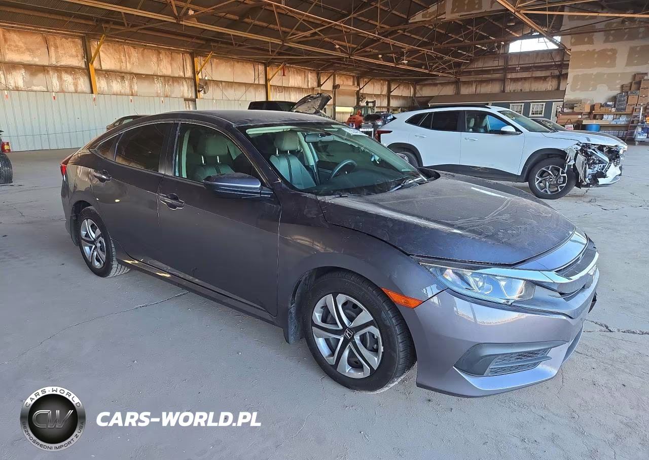 2017 Honda Civic Lx VIN:19XFC2F57HE000550 - 4