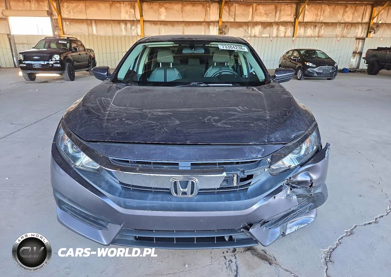 2017 Honda Civic Lx VIN:19XFC2F57HE000550 - 5