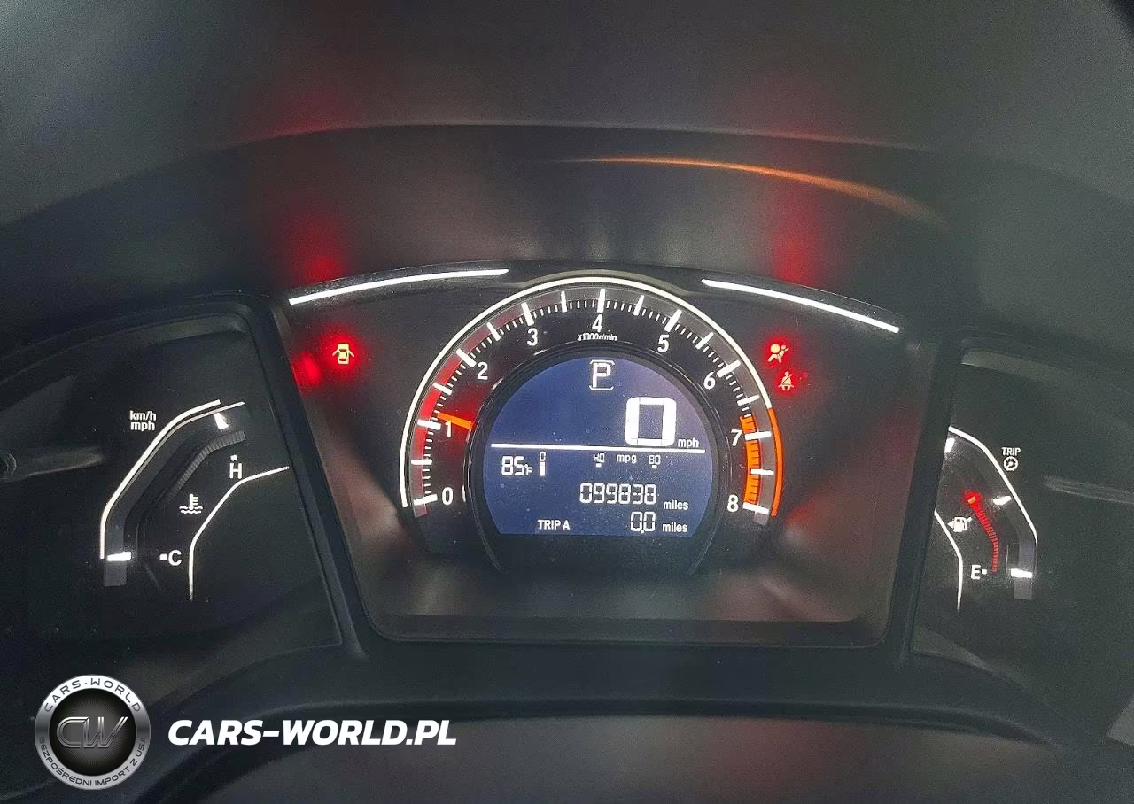 2017 Honda Civic Lx VIN:19XFC2F57HE000550 - 9