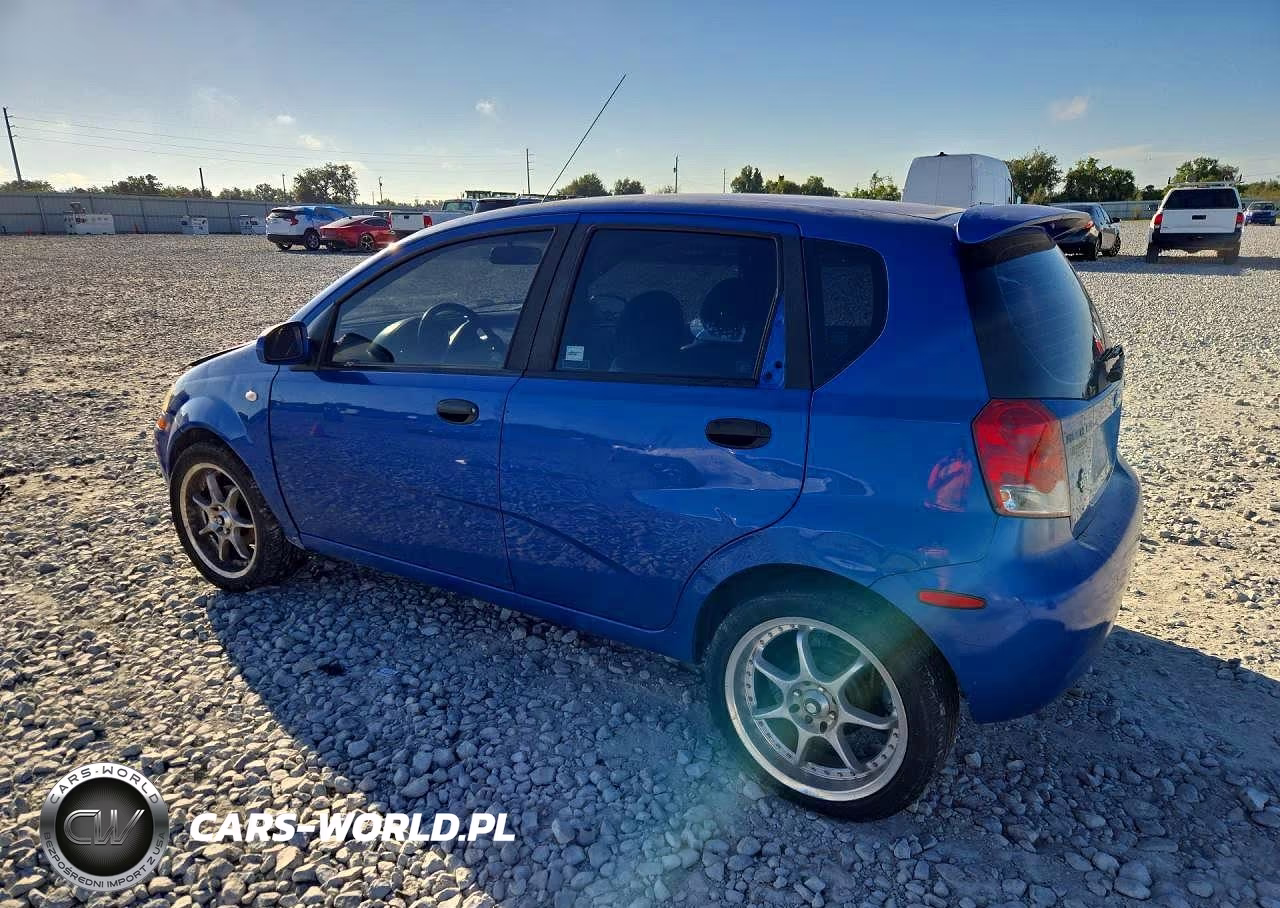 2005 Chevrolet Aveo Base VIN:KL1TD62645B502857 - 2