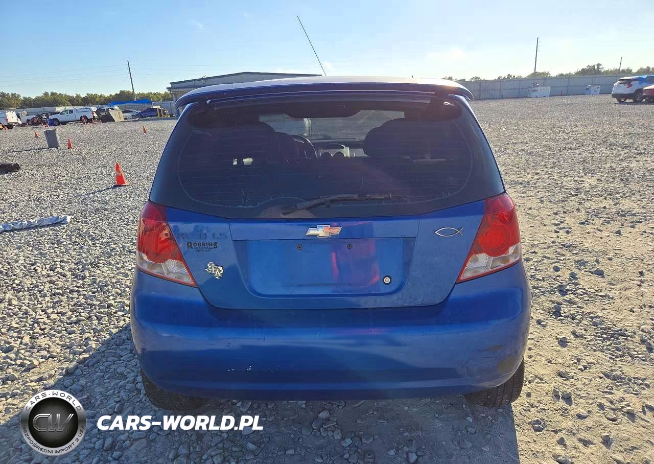 2005 Chevrolet Aveo Base VIN:KL1TD62645B502857 - 6