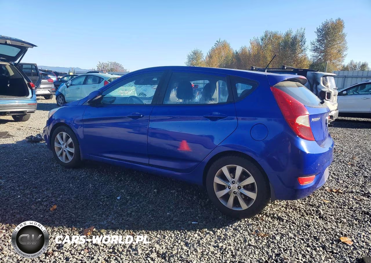 2014 Hyundai Accent Se VIN:KMHCU5AE4EU163805 - 2