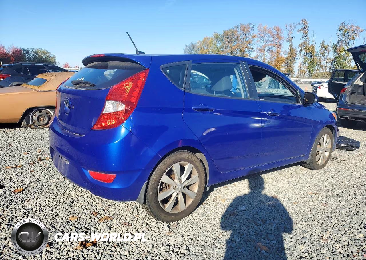 2014 Hyundai Accent Se VIN:KMHCU5AE4EU163805 - 3