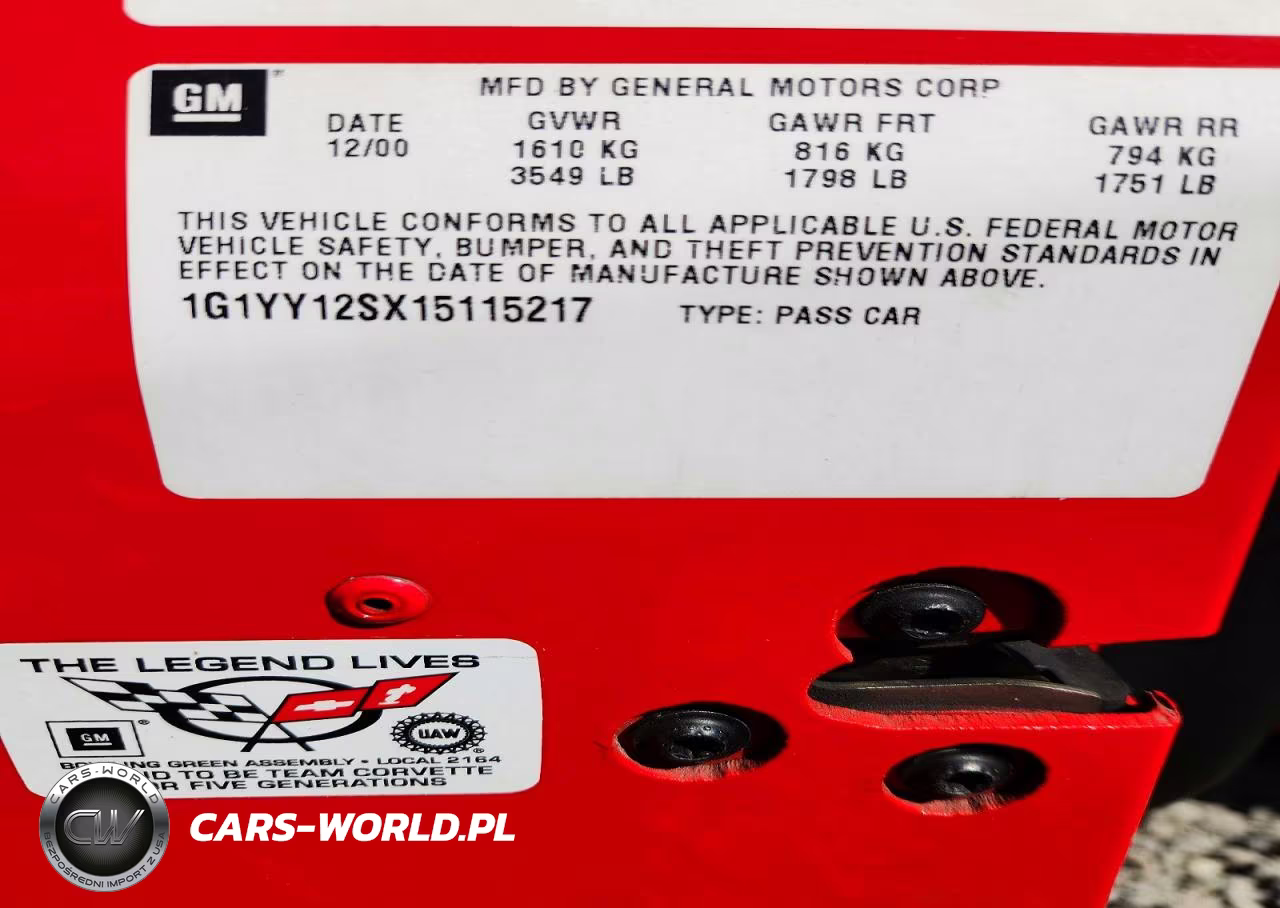 2001 Chevrolet Corvette Z06 VIN:1G1YY12SX15115217 - 12