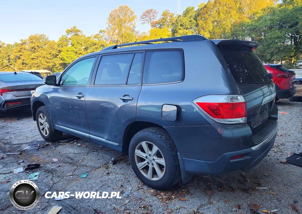 2012 Toyota Highlander Se VIN:5TDBK3EH8CS167422 - 2