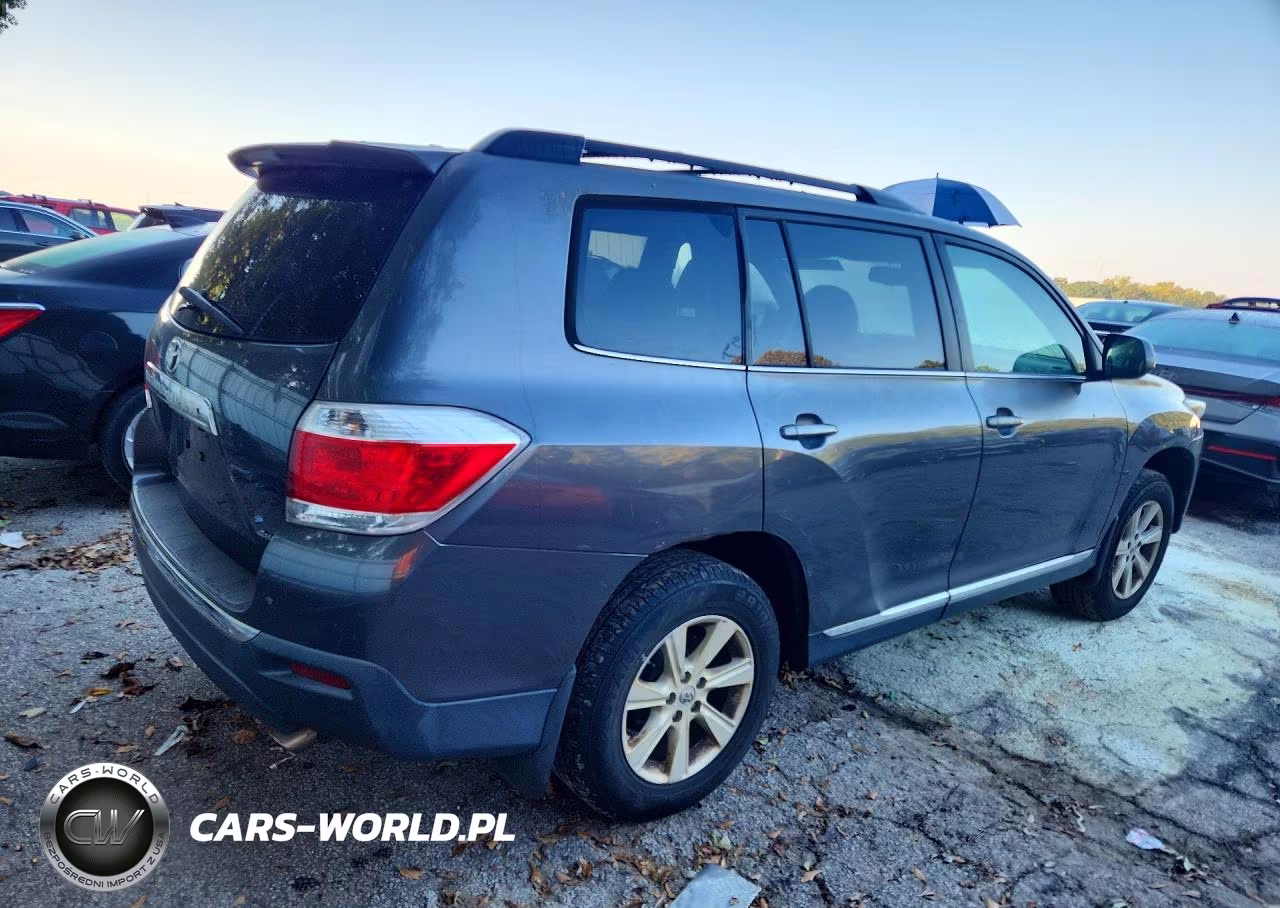 2012 Toyota Highlander Se VIN:5TDBK3EH8CS167422 - 3