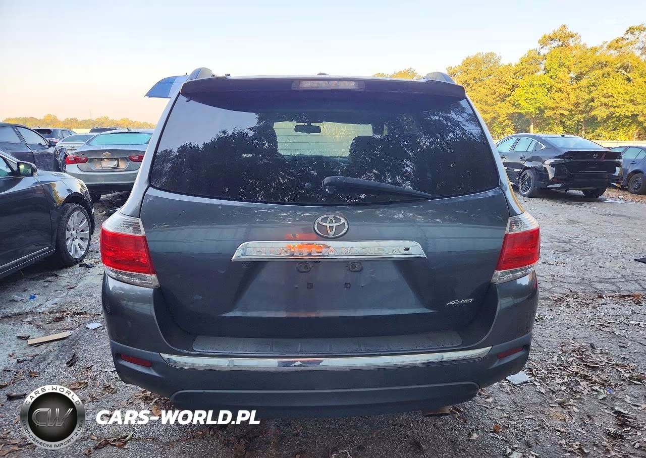 2012 Toyota Highlander Se VIN:5TDBK3EH8CS167422 - 6