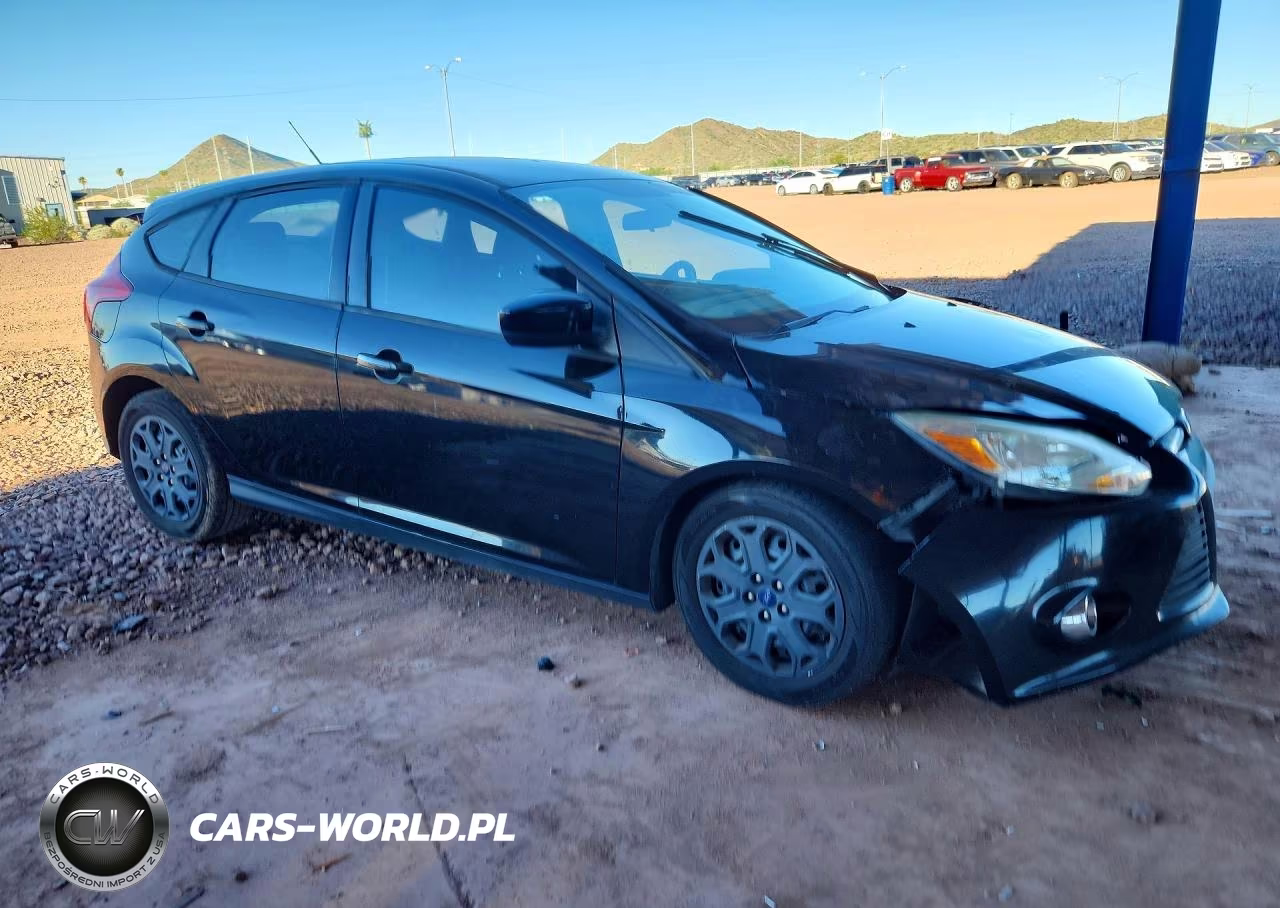 2012 Ford Focus Se VIN:1FAHP3K2XCL237599 - 4
