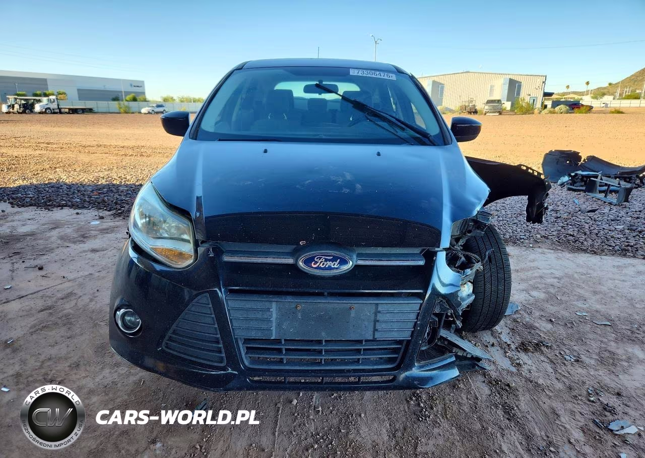 2012 Ford Focus Se VIN:1FAHP3K2XCL237599 - 5