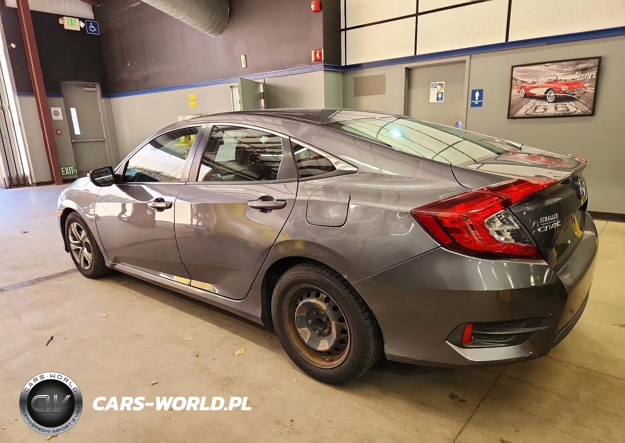 2017 Honda Civic Lx VIN:19XFC2F58HE035338 - 2