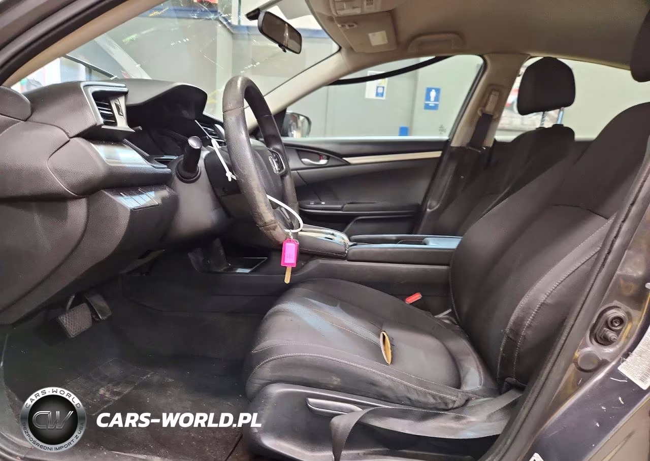 2017 Honda Civic Lx VIN:19XFC2F58HE035338 - 7