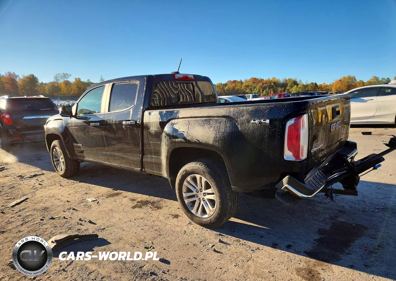 2016 GMC Canyon Slt VIN:1GTP6DE18G1395183 - 2