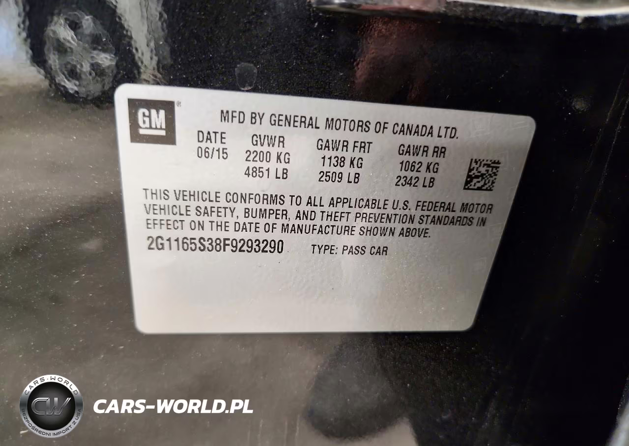 2015 Chevrolet Impala Ltz VIN:2G1165S38F9293290 - 12