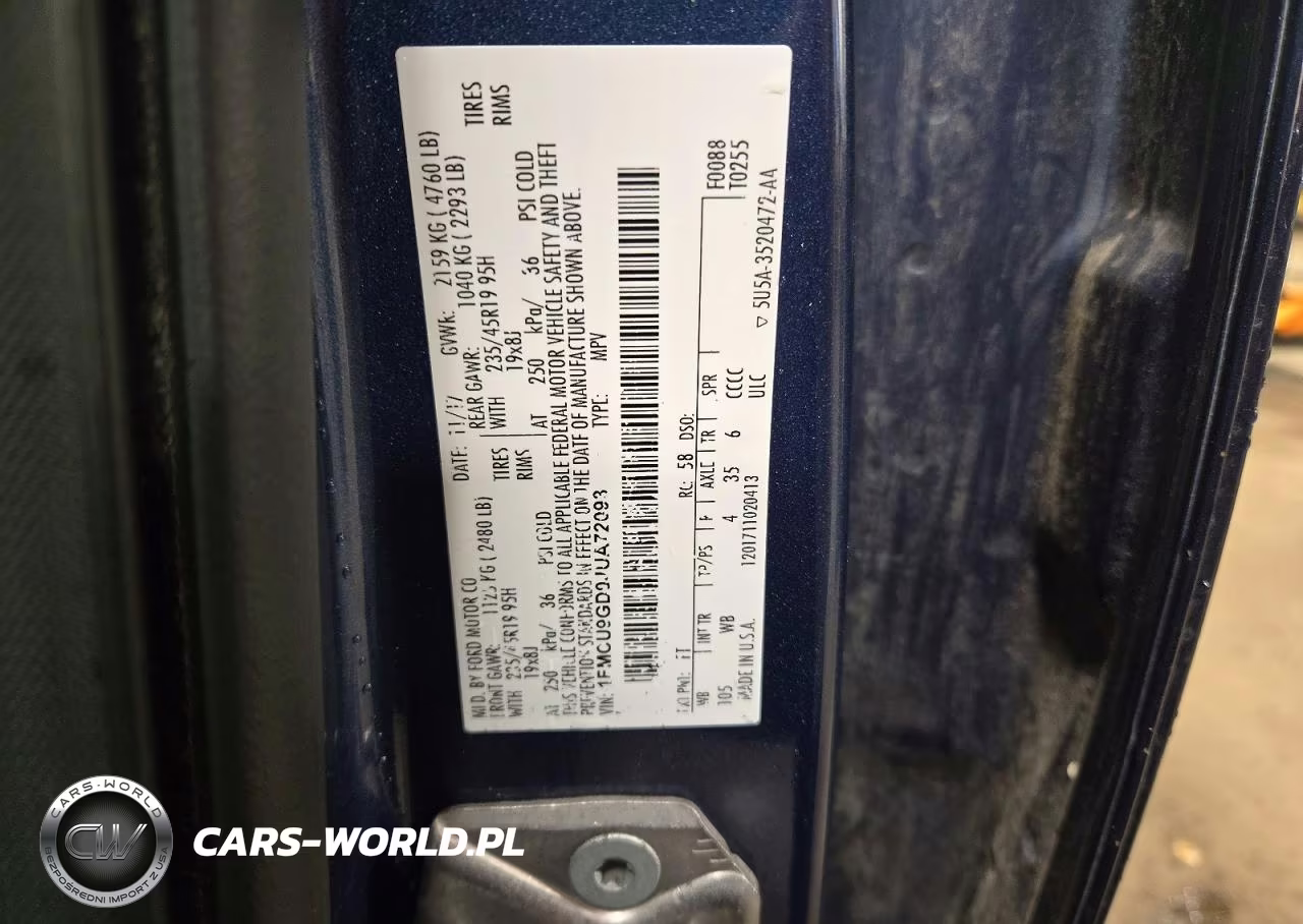 2018 Ford Escape Se VIN:1FMCU9GD0JUA72093 - 14