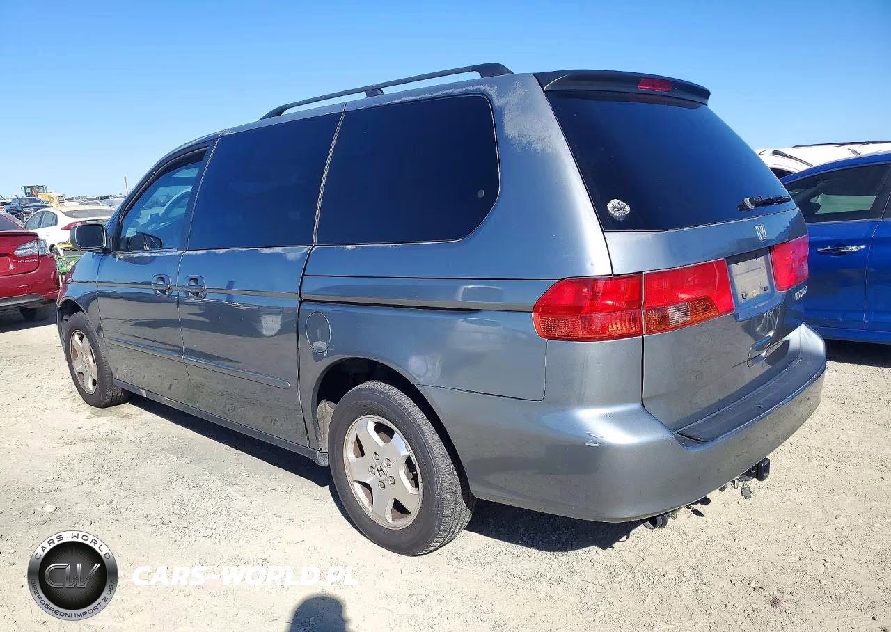 2001 Honda Odyssey Ex VIN:2HKRL18621H551421 - 2