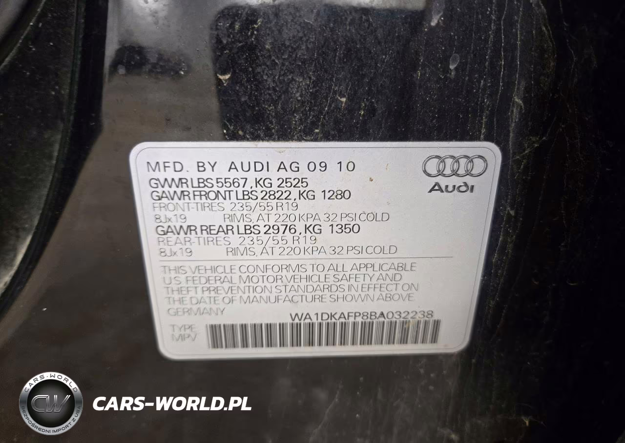 2011 Audi Q5 Premium Plus VIN:WA1DKAFP8BA032238 - 13
