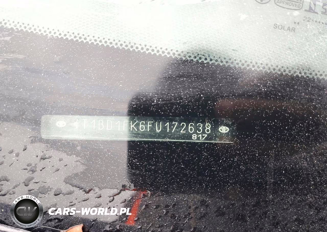 2015 Toyota Camry Hybrid Le VIN:4T1BD1FK6FU172638 - 12