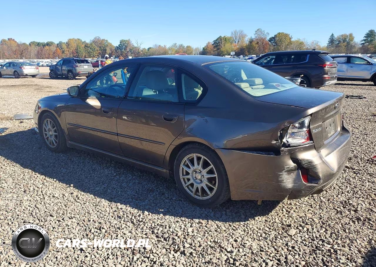 2008 Subaru Legacy 2.5I Limited VIN:4S3BL626X87202173 - 2
