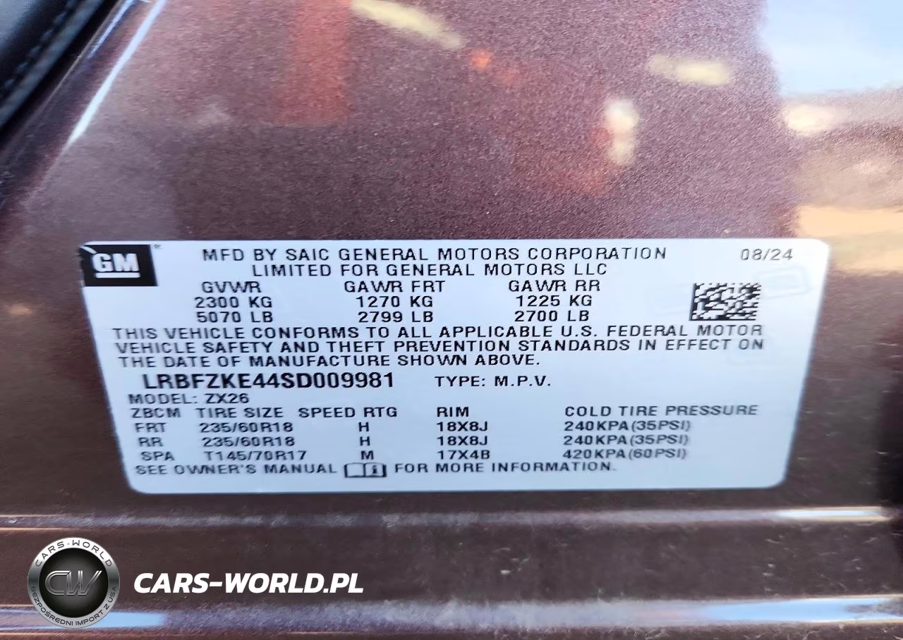 2025 Buick Envision Preferred VIN:LRBFZKE44SD009981 - 13