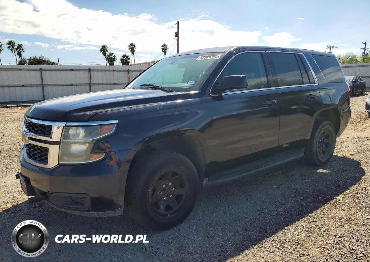 2018 Chevrolet Tahoe Police