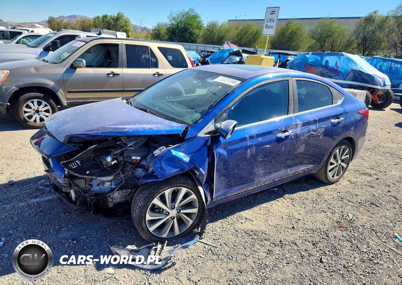 2018 Hyundai Accent Limited VIN:3KPC34A31JE021596 - 1