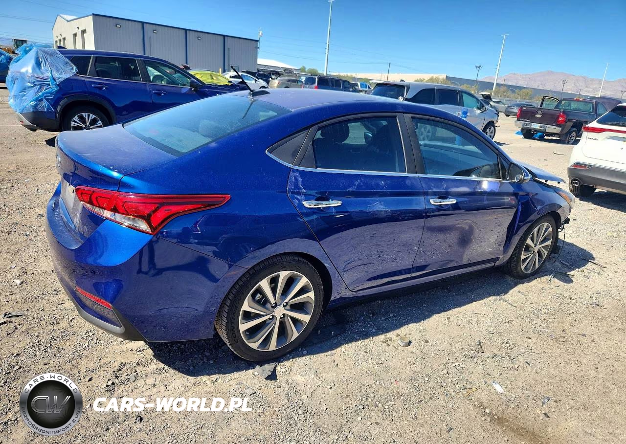 2018 Hyundai Accent Limited VIN:3KPC34A31JE021596 - 3