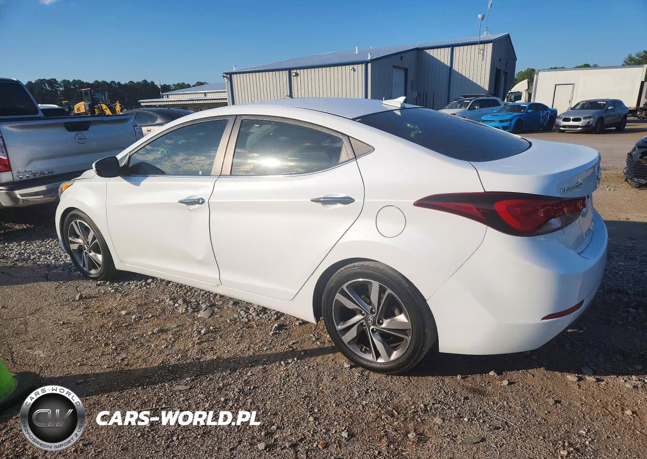 2016 Hyundai Elantra Limited VIN:5NPDH4AE3GH741350 - 2