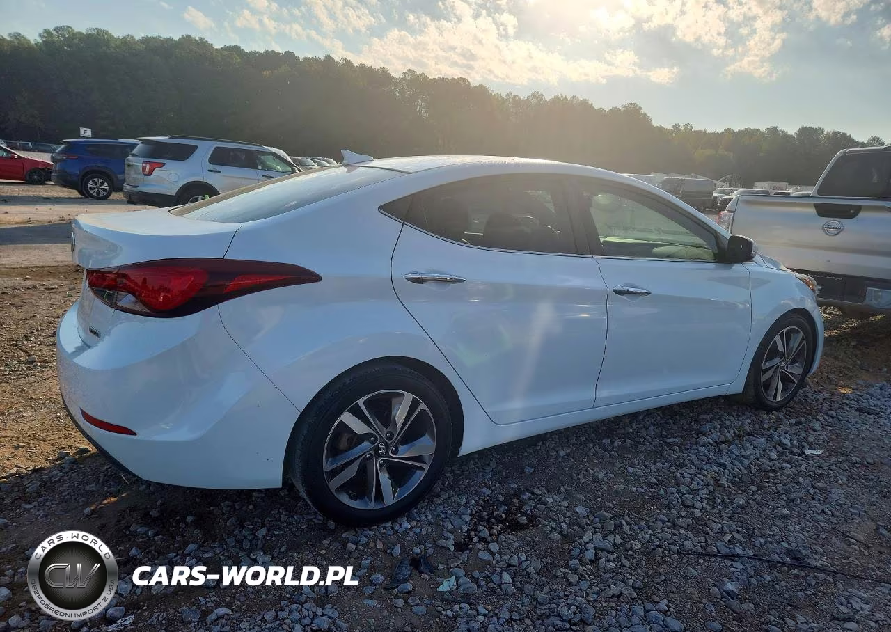 2016 Hyundai Elantra Limited VIN:5NPDH4AE3GH741350 - 3
