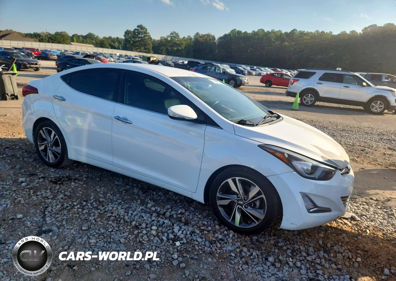 2016 Hyundai Elantra Limited VIN:5NPDH4AE3GH741350 - 4