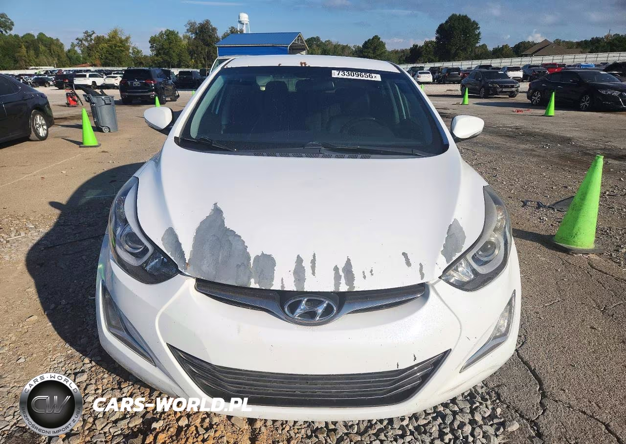 2016 Hyundai Elantra Limited VIN:5NPDH4AE3GH741350 - 5