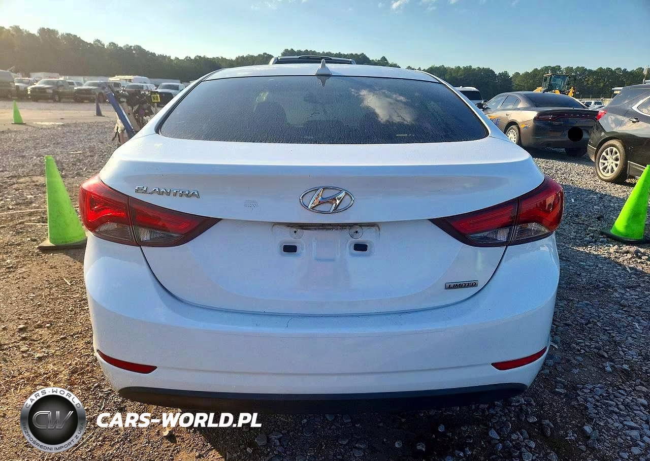 2016 Hyundai Elantra Limited VIN:5NPDH4AE3GH741350 - 6
