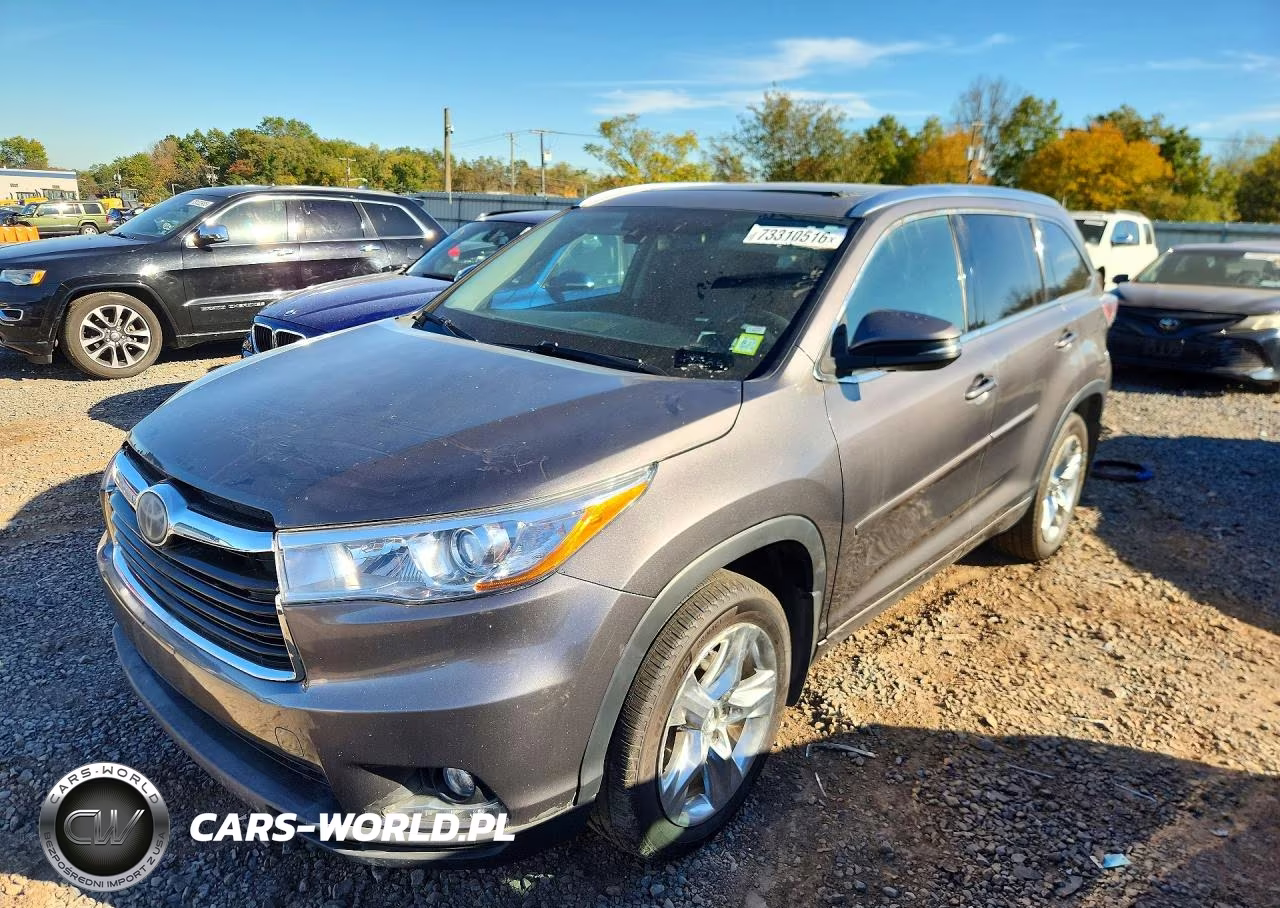 2014 Toyota Highlander Limited Platinum VIN:5TDDKRFH9ES028185 - 1