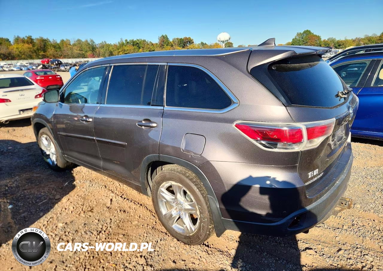 2014 Toyota Highlander Limited Platinum VIN:5TDDKRFH9ES028185 - 2