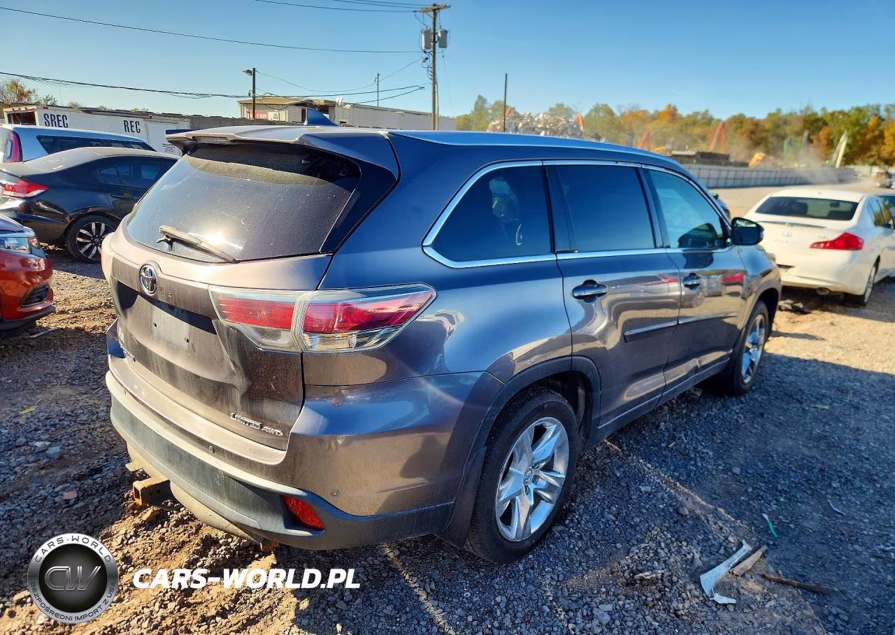 2014 Toyota Highlander Limited Platinum VIN:5TDDKRFH9ES028185 - 3