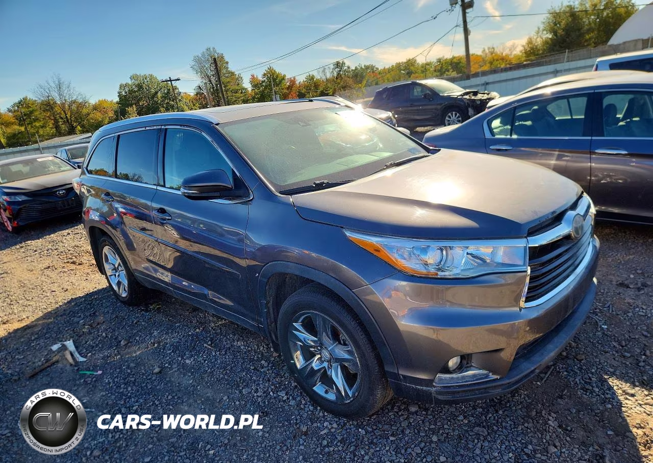 2014 Toyota Highlander Limited Platinum VIN:5TDDKRFH9ES028185 - 4
