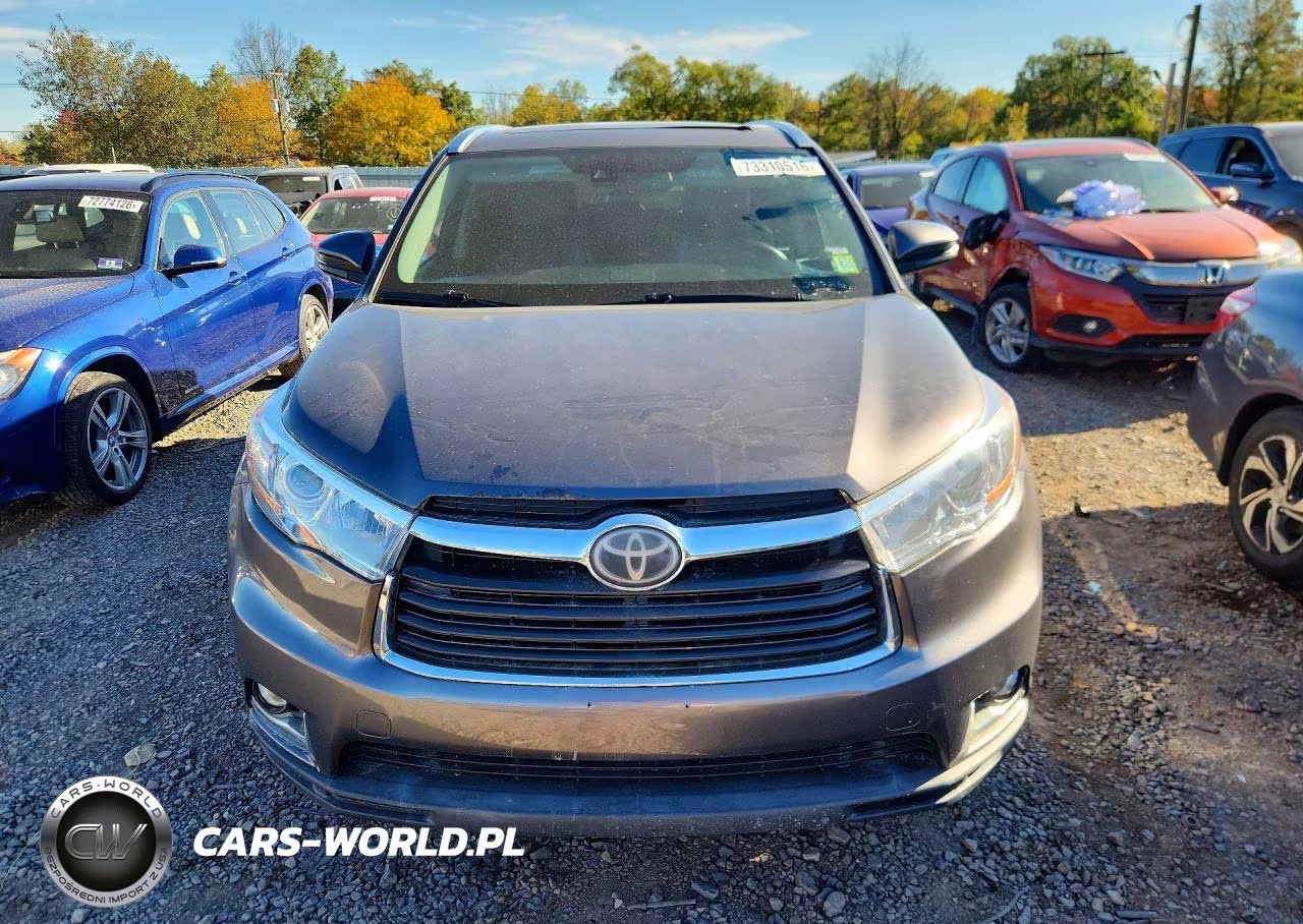 2014 Toyota Highlander Limited Platinum VIN:5TDDKRFH9ES028185 - 5