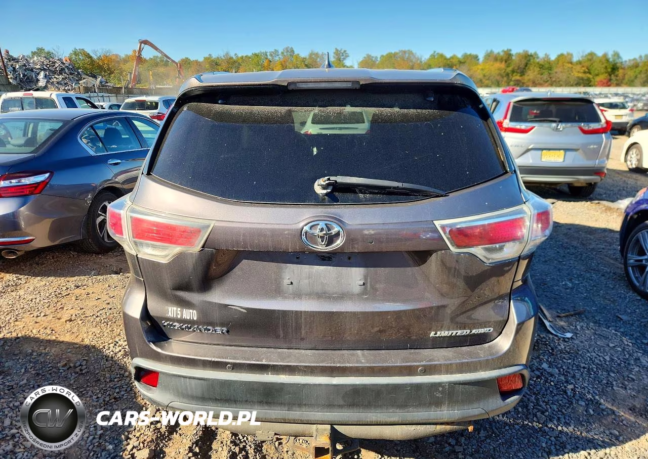 2014 Toyota Highlander Limited Platinum VIN:5TDDKRFH9ES028185 - 6