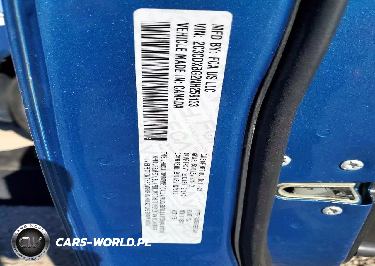 2022 Dodge Charger Sxt VIN:2C3CDXBG2NH259133 - 12