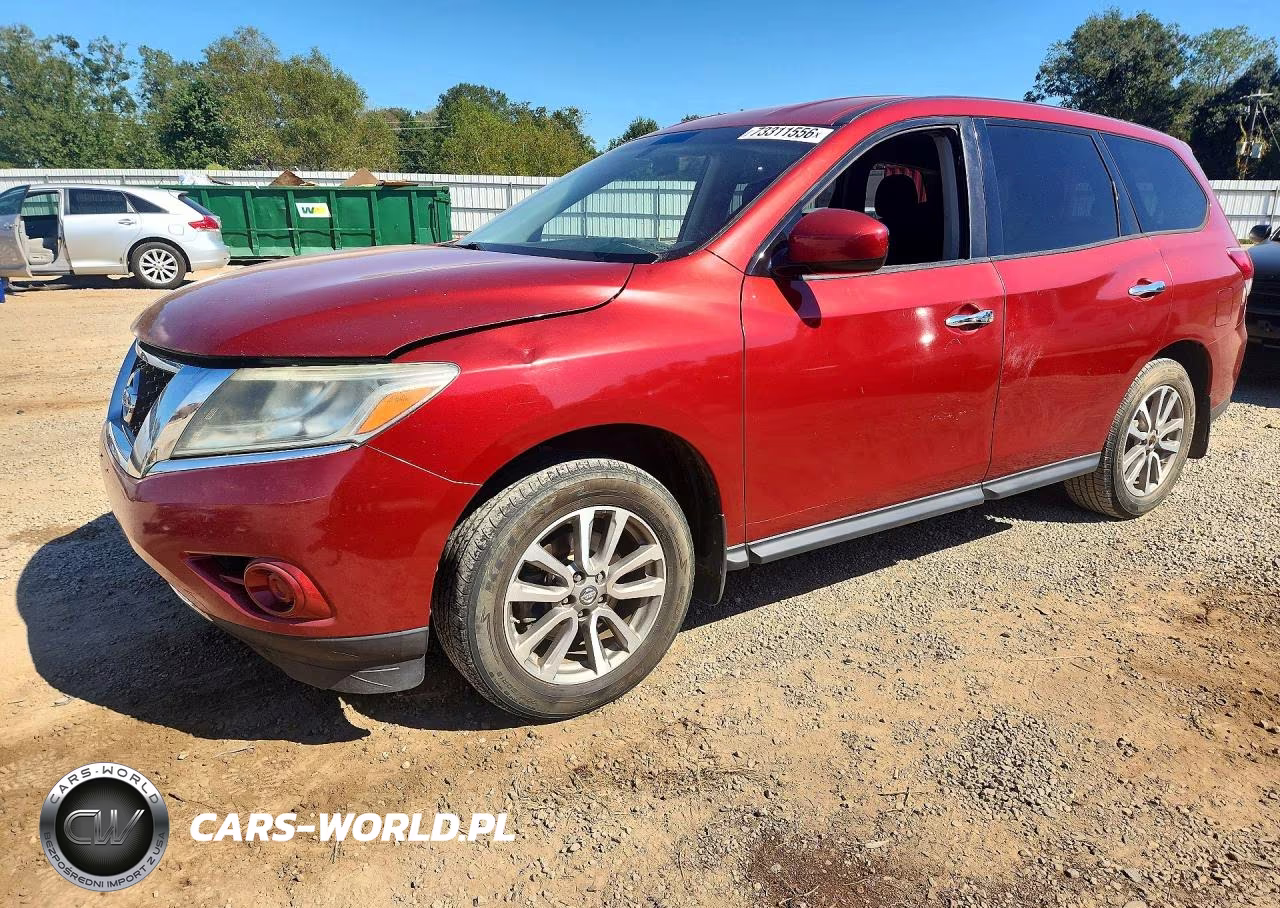 2014 Nissan Pathfinder S VIN:5N1AR2MN9EC712715 - 1