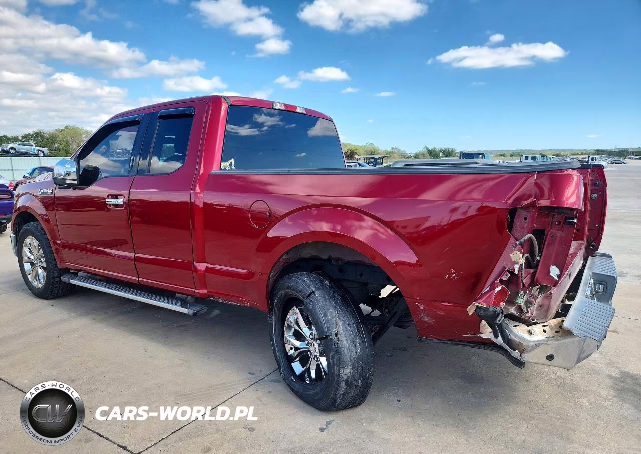 2015 Ford F150 Super Cab VIN:1FTEX1CF9FKF21870 - 2