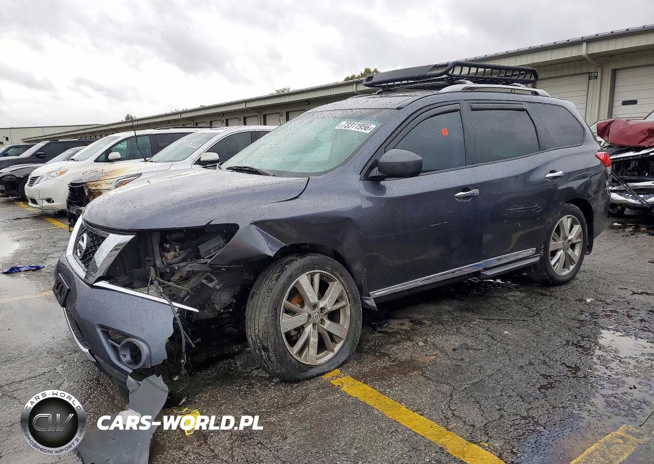 2014 Nissan Pathfinder S VIN:5N1AR2MM1EC688935 - 1