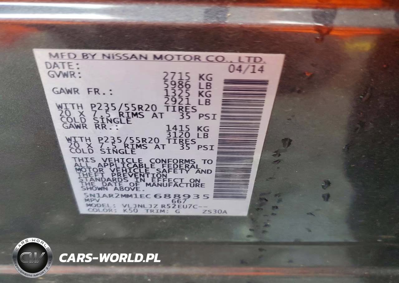 2014 Nissan Pathfinder S VIN:5N1AR2MM1EC688935 - 13