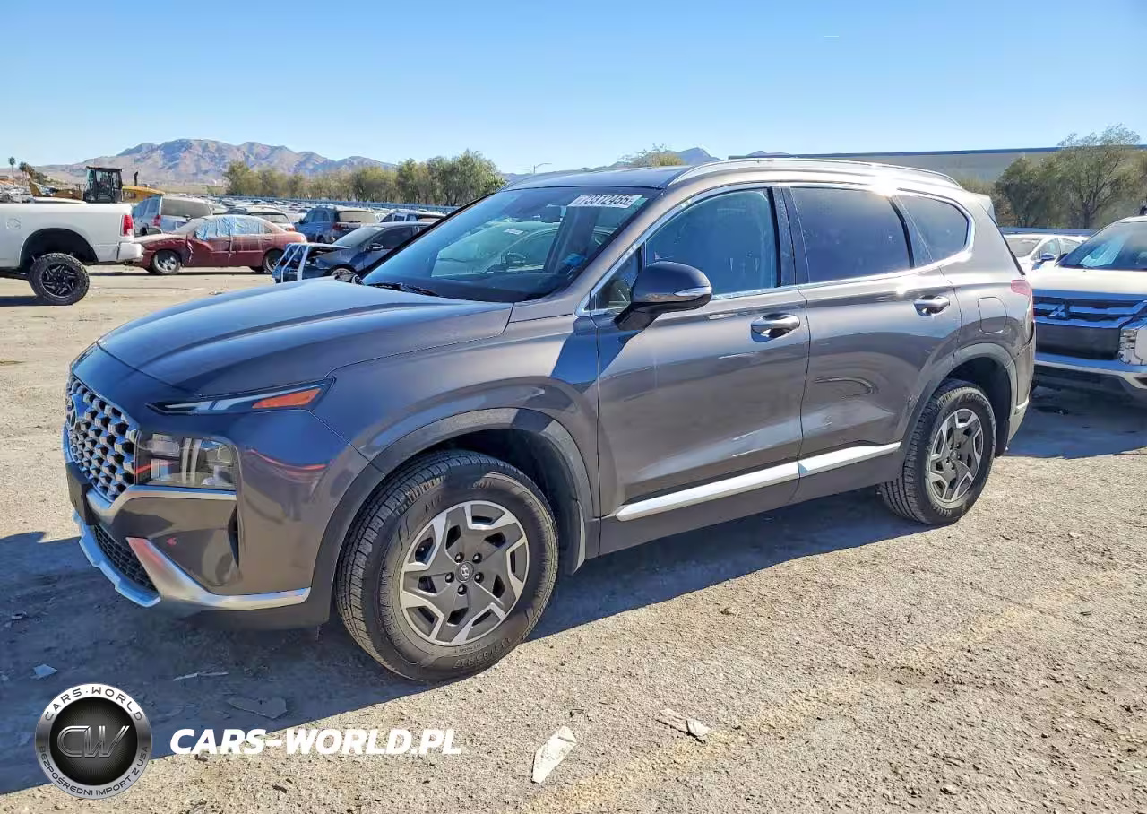 2021 Hyundai Santa Fe Blue