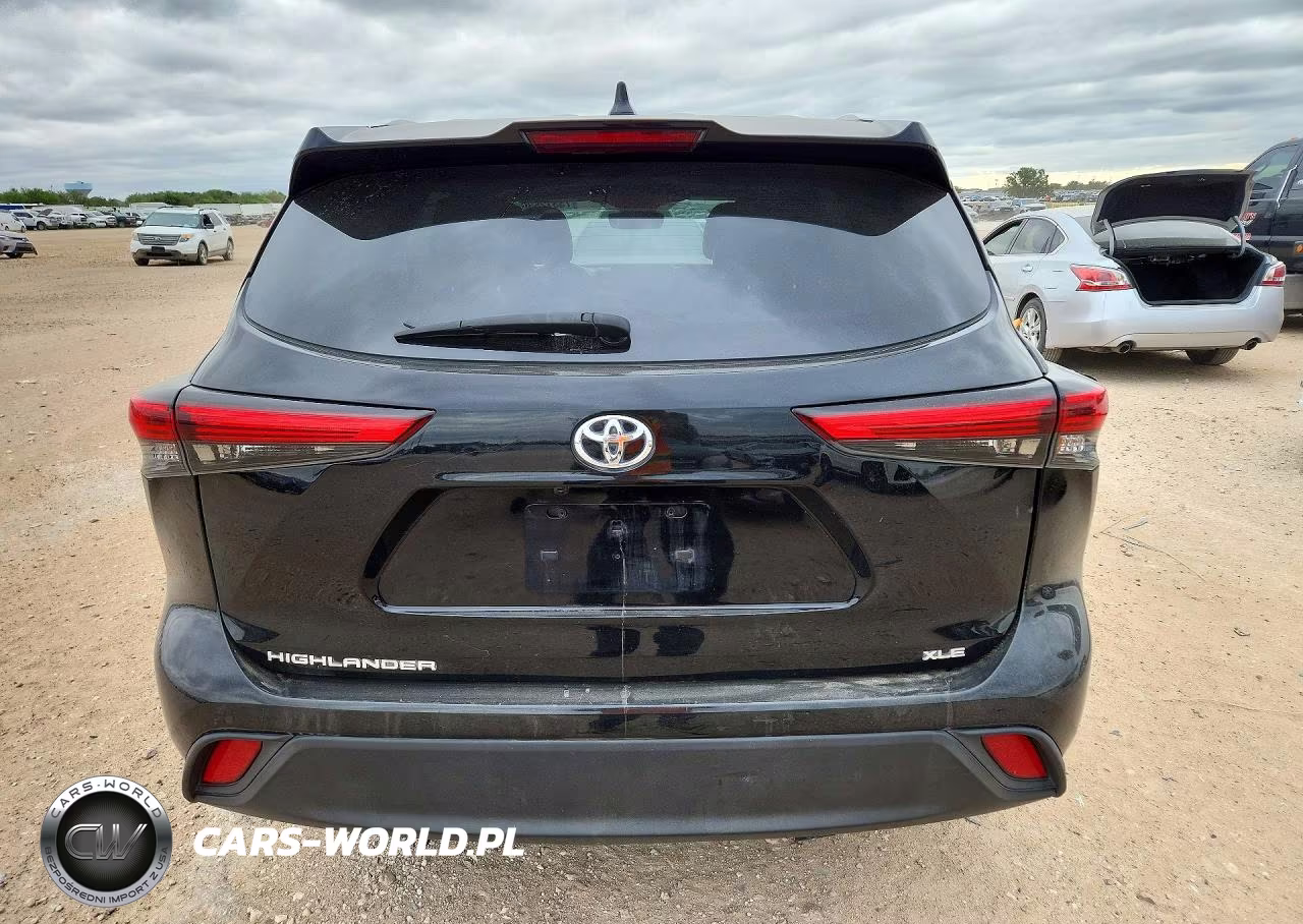 2022 Toyota Highlander Xle VIN:5TDGZRAH9NS121661 - 6