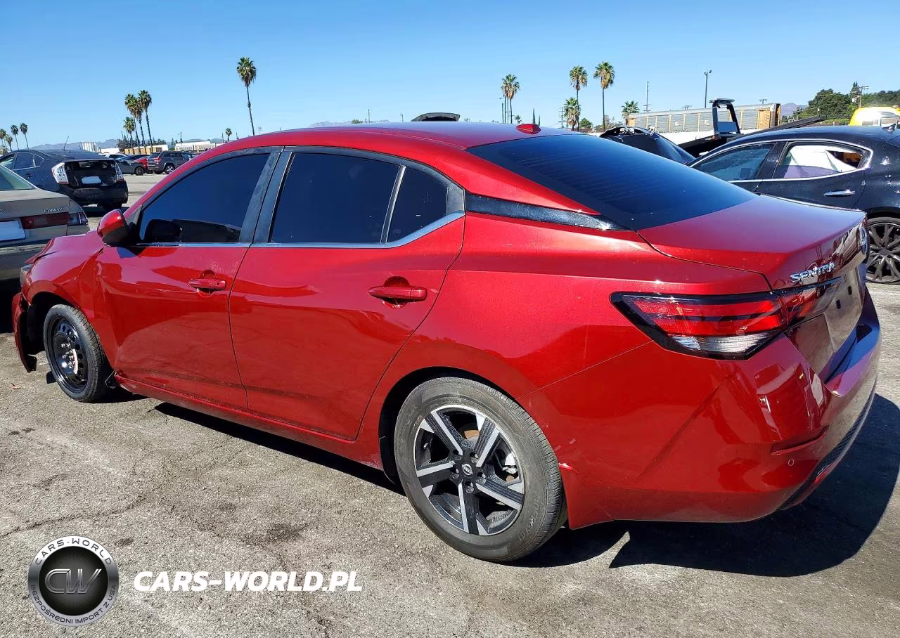 2025 Nissan Sentra Sv VIN:3N1AB8CV1SY327331 - 2