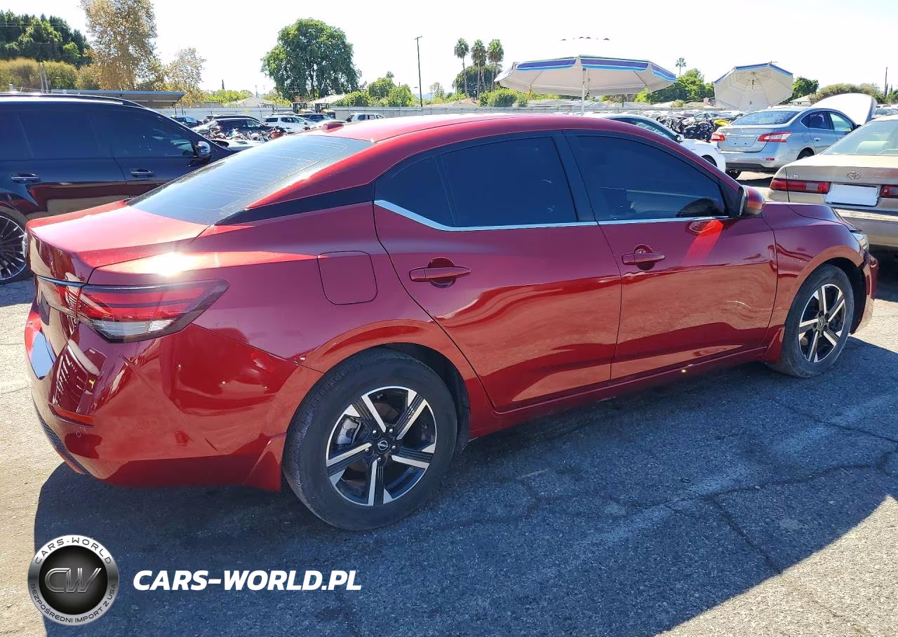 2025 Nissan Sentra Sv VIN:3N1AB8CV1SY327331 - 3